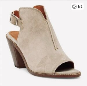 Frye Tan Suede Women's Heels